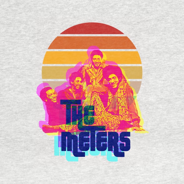 The Meters funk band by HAPPY TRIP PRESS